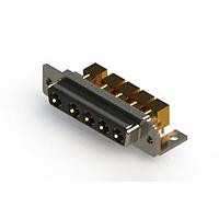 EDAC 630-5W5-640-7N4 Mixed Contact D-Sub Connectors Right-angle Power Combo D-Sub Connector