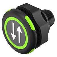 EAO 84-ASKS-B15-04A1 Touch Sensor Series 84 IO-Link Touch standard-Dynamic, Symbol B15, 8.4...32V DC, Automatic, PNP-NO, 3-pol., connector M12, LED1: Green, LED2: Red, Configuration: 1185