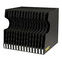 Protektive Pak 37565 Reel REEL HOLDER, 15 INCH, 15 SLOTS 17-1/2 x 15-5/8 x 15-1/4 IN