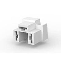 AMP Connectors - TE Connectivity 626213-1 Housing 3 CIR FASTIN-ON RECEPT HSG NAT