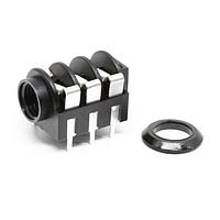 NEUTRIK NMJ6HCD2-SM Phone Connectors 1/4" STERO JCK SWTCH FULL TRD NSE PC HOR