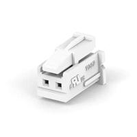 AMP Connectors - TE Connectivity 2301559-2 Headers & Wire Housings EP 2.5 Plug Housing, 2 Pos