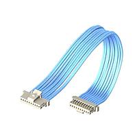 Samtec S1SST-05-28-T-15.75-L1 Discrete Wire Cable Assemblies 1.00 mm Single Row Discrete Wire Teflon  Cable Assembly, Socket