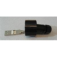 Amphenol CONEC 17-200151 USB Type A Connectors USB Plug w/Strn Relf