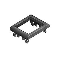 NKK Switches AT065-2 Frame BLK PANEL FRAME FOR .45" ROCKER & PADDLE