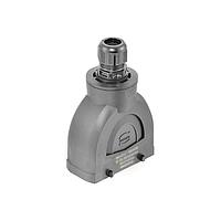 HARTING 19431160426 Hoods HAN-ECO 10B DBL LVR TP ENTRY, M25 W/ GLN