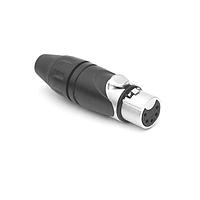 Amphenol Audio AX5F BULK Cable Connectors 5 Pole XLR Female Cable Connector Nickel Finish
