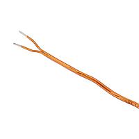 OMEGA KK-T-24S-SLE-300M Kapton Insulated Thermocouple Duplex Wire (1.3 x 2.2 mm, 260 °C)