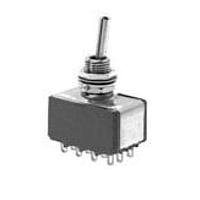 APEM 5664THAKB Miniature Toggle Switch 4P3T 6A 125V 10.5mm