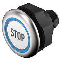 EAO 84-ADKS-C18-04B6 Touch Sensor Series 84 IO-Link Touch stainless steel-Dynamic, Symbol C18, 8.4...32V DC, Automatic, PNP-NO, 3-pol., connector M12, LED1: Green, LED2: Red, Configuration: 1206