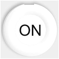 SCHNEIDER ZB6YA117 Cap, Pushbutton, Marked 16MM PB CAP 65168-024