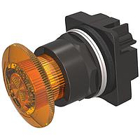 SIEMENS 52BR8XT Mushroom OPER,PTR,NEMA4X,2POS,MTD,FULL ILL AMBER