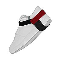 SCS HGS1MD-RED Heel Grounders Heel Grounder, Standard, D-Ring, Red Elastic