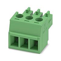 PHOENIX CONTACT 1803581 Plugs 3 Pos 3.81mm pitch Plug 28-16 AWG Screw