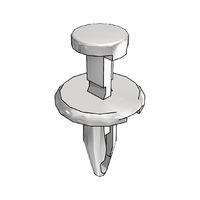Essentra Components 495205 Push-In Rivet P/LOCK RIVET HOLE6.3 PAN1.5-8.