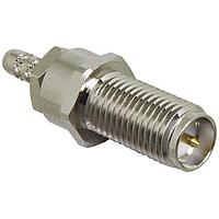 Linx Technologies - TE Connectivity CONREVSMA005 Connectors RPSMA Fml Blkhd Rear Mnt Crimp, RG-174