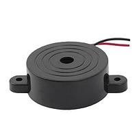 Same Sky (formerly CUI Devices) CPE-353A Piezoelectric buzzer, 41.8 mm round, 16 mm deep, P, 2.8 kHz, 12 V, panel mount w/ wires, driving circuit