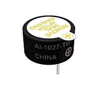 PUI Audio AI-1027-TWT-3V-R Electromechanical 3VDC 30MA 80DBA 2700HZ