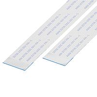 GCT (Global Connector Technology) 05-18-A-0203-A-4-06-4-T FFC / FPC Jumper Cables 0.5mmP. FlatFlexCble, 18Contact, Conductor SameSide, Len203mm/8in, Tin Plt