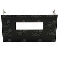 Matrix Orbital B2041-BK Mounting Brackets, LCD/VFD Characters 5 1/4in bay 20x2 LCD VFD/-FGW Black Lexan