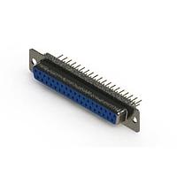 EDAC 628-M37-321-LN1 D-Sub Connectors - Standard Density Vertical Machined D-Sub Connector