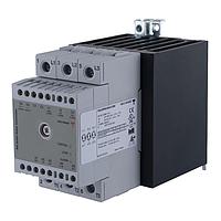 Carlo Gavazzi RGC2P60V40C1DM Solid State Relays 2-pole DIN-rail mount SCR, Proportional control (1x FC) with monitoring, Operating voltage (Ue): 180 - 660 Vac (1200 Vp), Rated current (Ie): 40 Aac, Input: 0 - 5 / 1 - 5 / 0 - 10 Vdc, External supply: 24 Vdc/Vac, Built-in overvoltage protection