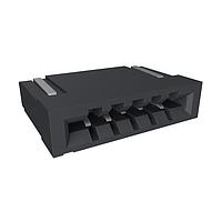 Amphenol FCI HFW5R-1STE1H1LF Headers 1.00mm Flex Connector, HFW-R series, 5 Position, Bottom Side Contact, Side Entry Surface Mount Non-ZIF Connector, Tin plated, Lead Free, Halogen-Free.