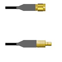 Amphenol Custom Cable Q-6903P0008096i RF Cable Assemblies SMA-SP/SMB-SJ RG58 96I