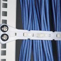 Panduit PPF2S-S25-V69 Flat Pan-Post Standoff Flame Retardant Flat Pan Pole Standoff 1