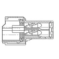 Yazaki 7222748440 Connectors CONN 8P 070 SWP LT GRY