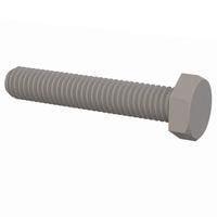 Essentra Components 011032H106 Cap Screw Hex Unslotted Bolt, #10-32 Thread, 1-1/16 Lg