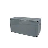 Bud Industries PNR-2606-DG NEMA Box NEMA Box with Recessed Cover Dark Gray (9.5 X 4.7 X 3.9 In)