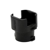 DEUTSCH - TE Connectivity 180-DTP04 Accessories BKSHL, 4P, BLK, PLG, ST, SIDE AB, NW 16
