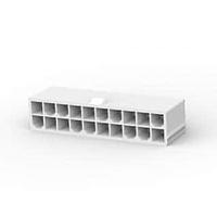 AMP Connectors - TE Connectivity 2-1586037-0 Headers VERT HDR NO PEGS 20P