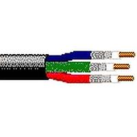 Belden 7787A B59500 Coaxial Cables 23AWG 3C SHIELD 500ft SPOOL FLAT BLK