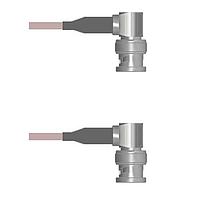 Amphenol Custom Cable Q-0F00F000H108i RF Cable Assemblies BNC-RP/BNC-RP G142 108I