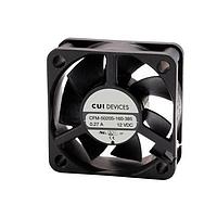 Same Sky (formerly CUI Devices) CFM-5020S-130-235-22 Axial dc axial fan 50 mm square 20 mm 12 Vdc sleeve 3000 RPM 8.09 CFM TSPWM