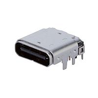 Same Sky (formerly CUI Devices) UJ20-C-H-G-SMT-1-P16-TR USB Type C Type C,2.0, Horizontal, Gold plated 3u, Surface Mount, 16 pin, T&R