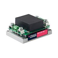 TRACO Power TEP 75-4815WI-CMF Isolated Product Type: DC/DC; Package Style: Chassis mount adaptor with EMI Filter; Output Power (W): 75; Input Voltage: 18-75 VDC; Output 1 (Vdc): 24; Output 2 (Vdc): N/A; Output 3 (Vdc): N/A