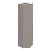 Essentra Components 14HTSP037 Hex Hex Threaded Standoff, #4-40 Thread, .826 Spacer