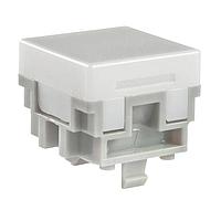 NKK Switches AT476BJ Cap, Square SQ CAP FOR LB WHT