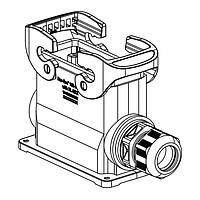 HARTING 19432160231 Housings HAN-ECO 16B O SMT HS DBL LVR 1XM25 WO GLN