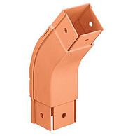 Panduit FOV454X4OR Fitting, Right Angle Fitting and Cover, Outside Vertical 45o,