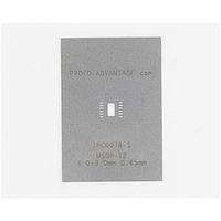 Chip Quik IPC0078-S Sockets & Adapters MSOP-12 Steel Stencil