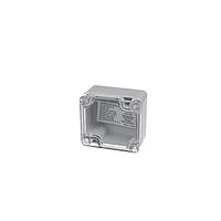 Bud Industries PN-1320-C Electrical Enclosures IP65 NEMA 4X Box with Clear Cover (2.5 X 2.3 X 1.4 In)