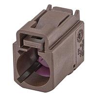 Rosenberger 59Z066-R00F Accessories Plastic housing Jack Right Angle F Brown