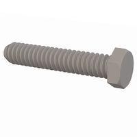 Essentra Components 010256H043 Cap Screw Hex Unslotted Bolt, #2-56 Thread, 7/16 Lg