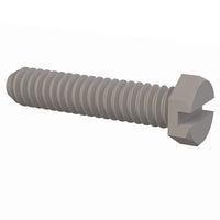 Essentra Components 010256X039 Hex Slotted Hex Slotted Screw, #2-56 Thread, 25/64 Lg