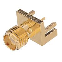 Amphenol RF 132409-10 PCB Connectors SMA End Launch Rcpt 0.42 PCB