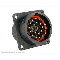 Eaton Souriau-Sunbank UTS01823P Receptacles 23P SQ FLANGE PIN RECEPTACLE SIZE 18